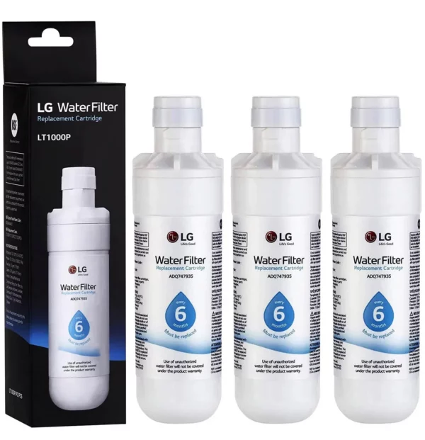 LG Refrigerator Water Filter LT1000P, LT1000P/PC/PCS, ADQ74793501, ADQ75795105, AGF80300704 - Image 9