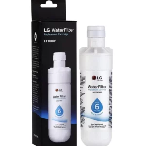 LG Refrigerator Water Filter LT1000P, LT1000P/PC/PCS, ADQ74793501, ADQ75795105, AGF80300704