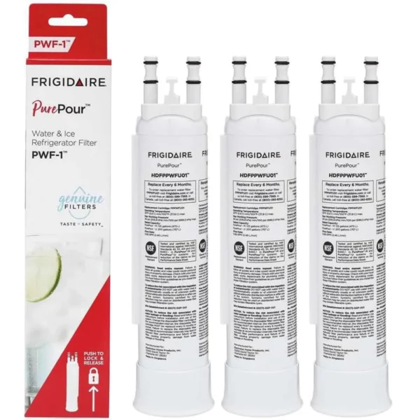Frigidaire FPPWFU01 PurePour PWF-1 Refrigerator Water Filter, White - Image 8
