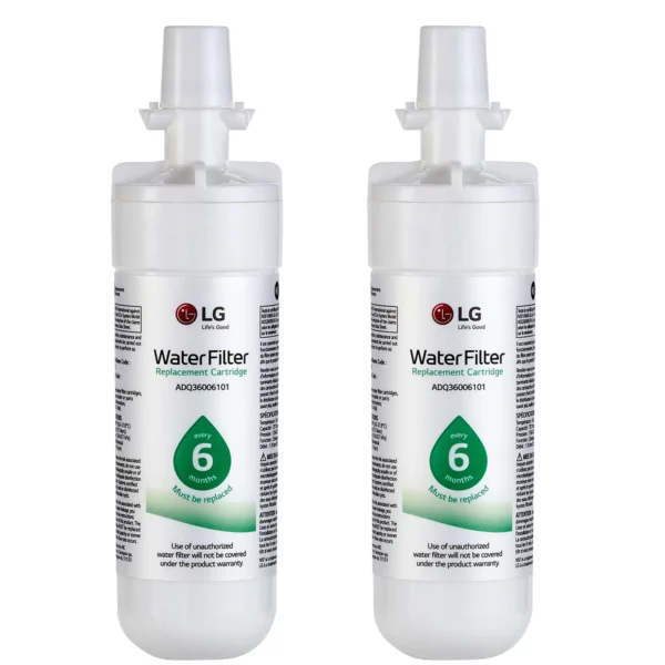 LG LT700P Replacement Refrigerator Water Filter ADQ36006101, ADQ36006113, ADQ75795103, or AGF80300702 , White , Single - Image 7