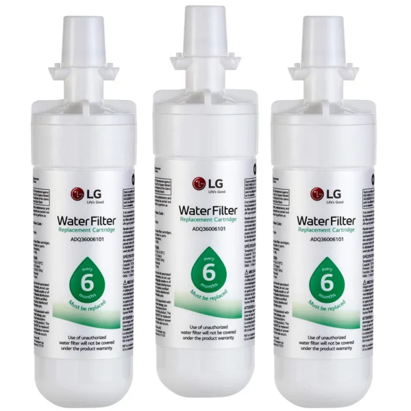 LG LT700P Replacement Refrigerator Water Filter ADQ36006101, ADQ36006113, ADQ75795103, or AGF80300702 , White , Single - Image 8