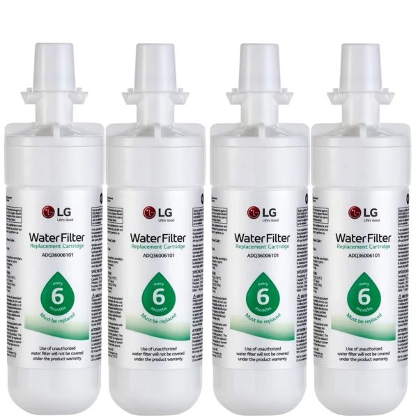 LG LT700P Replacement Refrigerator Water Filter ADQ36006101, ADQ36006113, ADQ75795103, or AGF80300702 , White , Single - Image 9