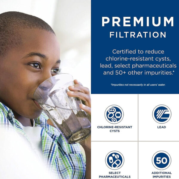 GE RPWFE Refrigerator Water Filter, White - Image 4