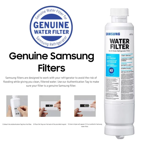 Samsung Refrigerator Water Filter DA29-00020B, HAF-CIN/EXP - Image 2